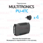 Парктроник 4 датчика черный Multitronics PU-4TC